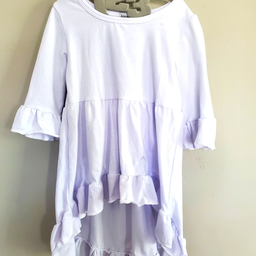 Adorable Sweetness Hi-lo girls top